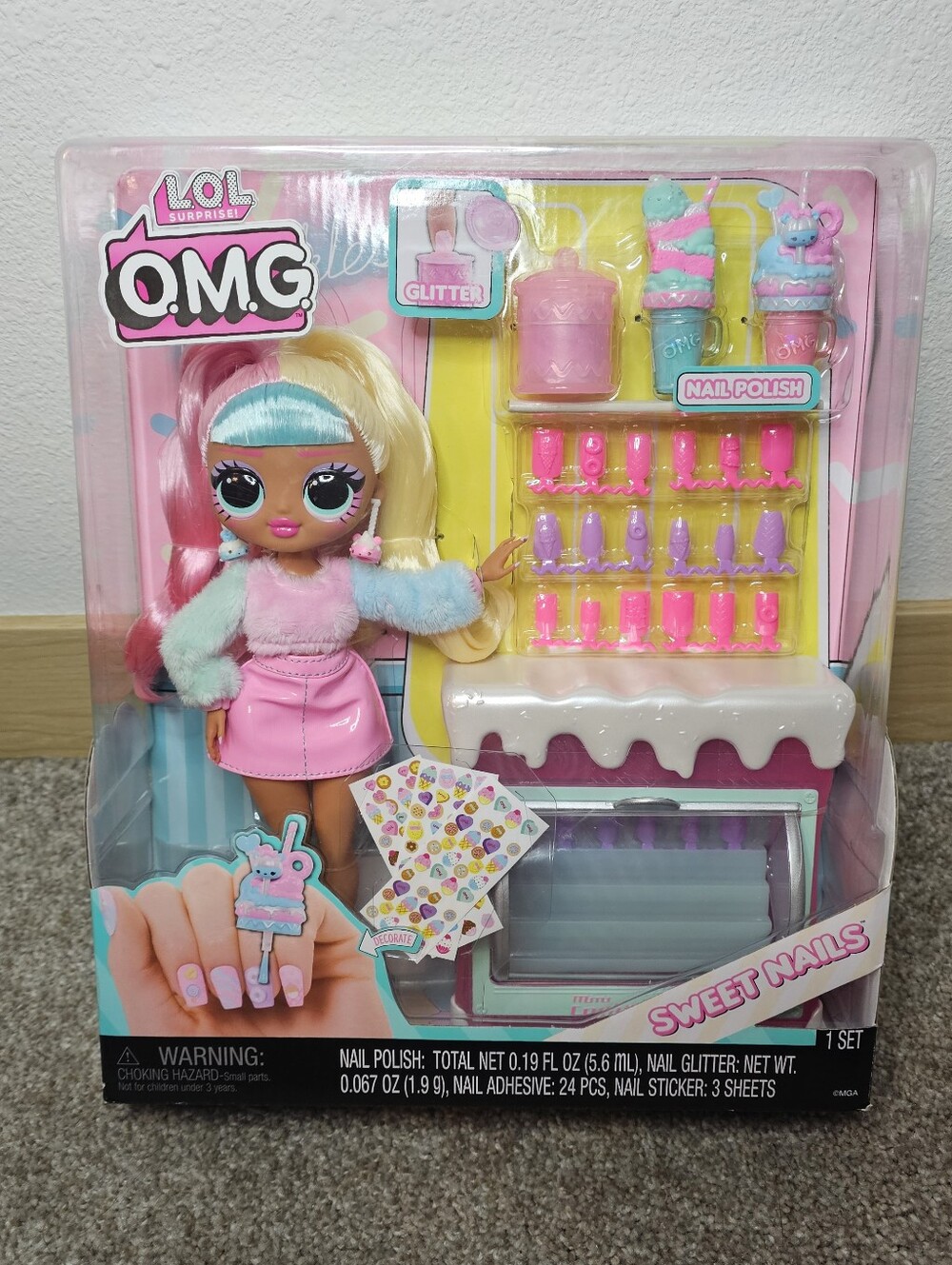 L.O.L. Surprise OMG Sweet Nails Set